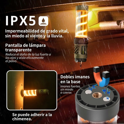 MosquiLight™ - Lámpara Antimosquitos 3 en 1 con Trípode
